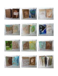 Brenda Beene Shackleford Object Of Life Mixed Media Bound Book 3.5x25x1.75 200