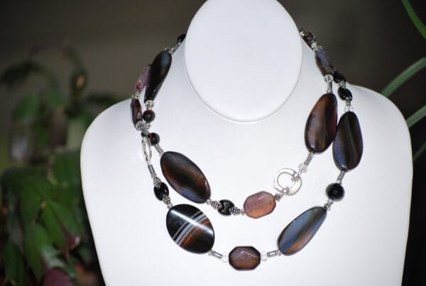 Agate necklace