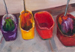 KathleenMcNamee FourBuckets oil 5x7