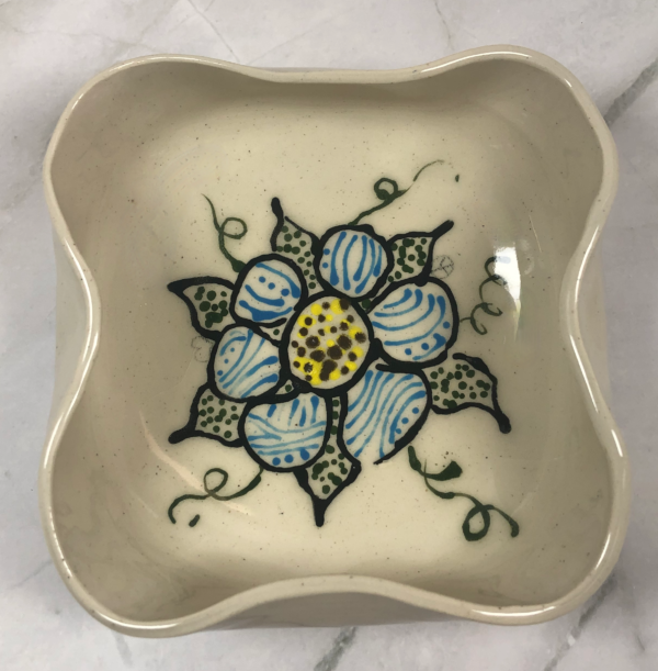 Blue Flower Bowl