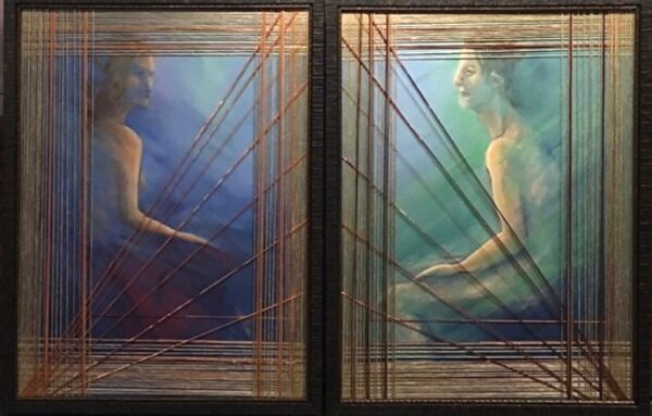Marriage Chapter - Diptych SOLD AS A PAIR ONLY