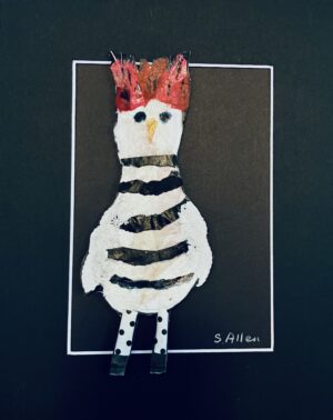 Pat's Striped Stupid Chicken