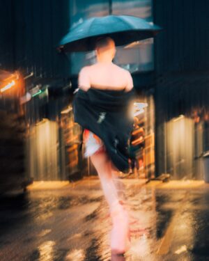 Seppala Under Her Umbrella