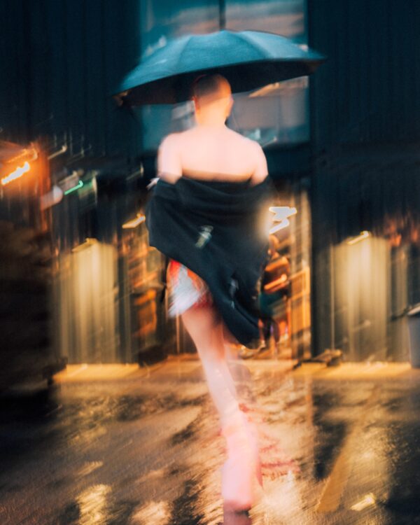 Seppala Under Her Umbrella