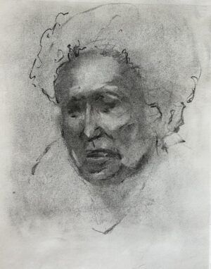 Franklin Pensive Woman