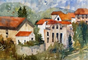 Baker Orange Rooftops