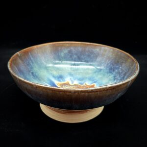Blue and Gold Candy Dish
