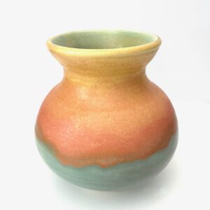 Soft Sunset Big Belly Vase