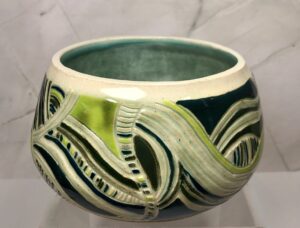 Wide Rimmed Vase #27