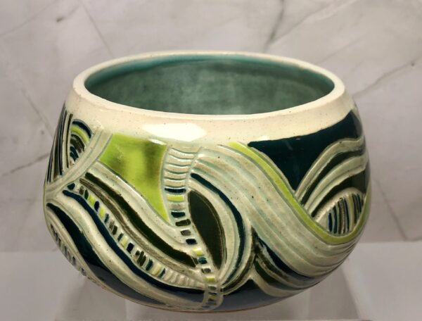 Wide Rimmed Vase #27