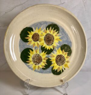 Sunflower Plate #33
