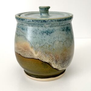 Landscape Lidded Jar