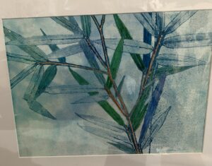 Bamboo in Blue - bin