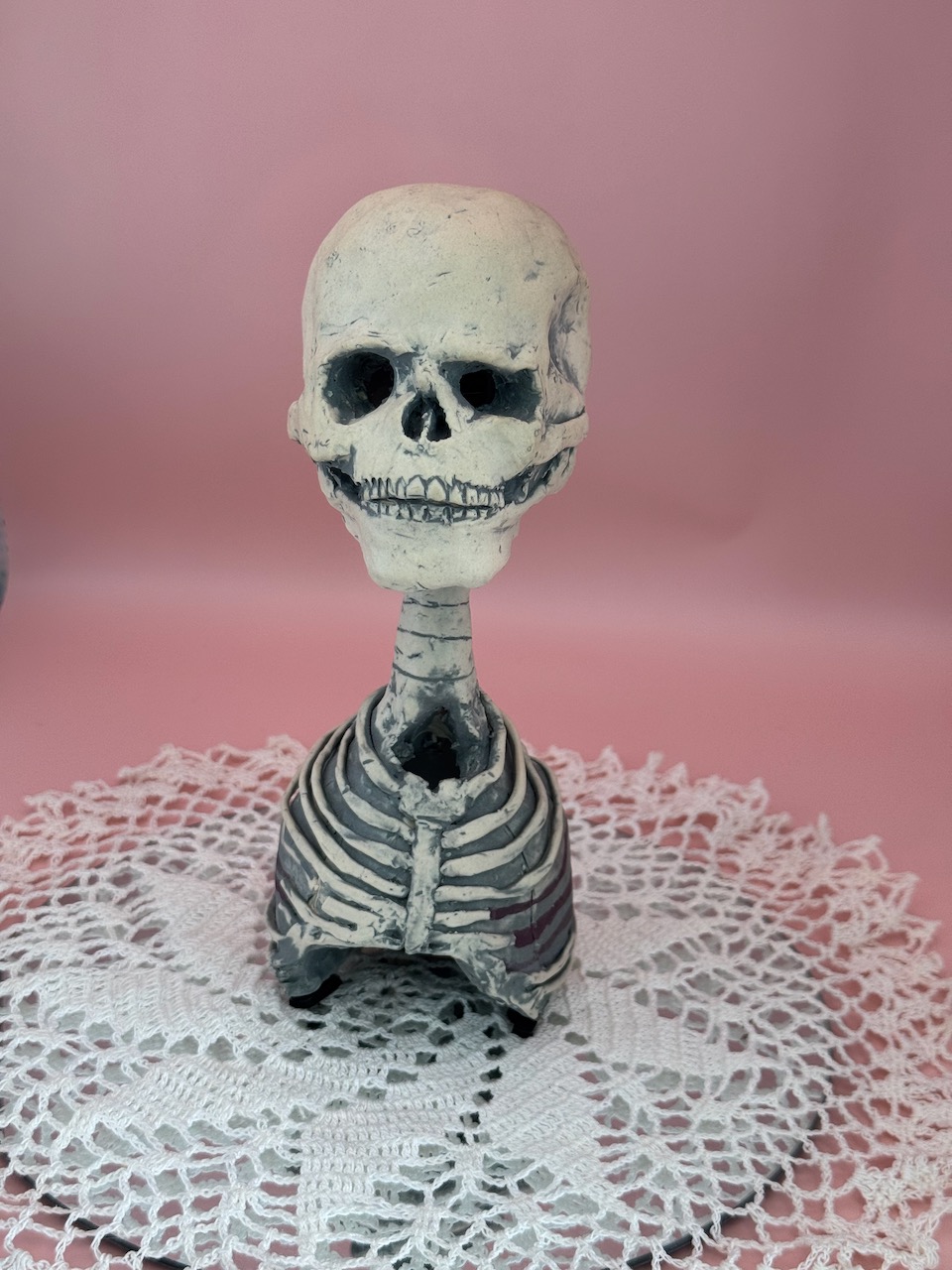 Nashjune Grandpabonesbobblehead Front March 2026 Saints Sinners and Potters Ceramic Invitational