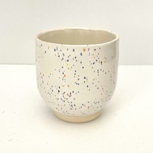 White Speckled Cup