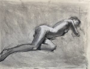 Dudek - Reclining Nude #2