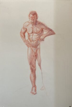 Dudek - Standing Nude #4