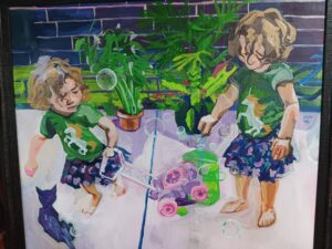 Bush - Blue Moon and Bubbles