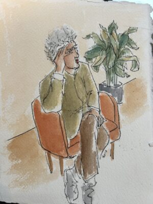 Franklin - Woman Contemplating