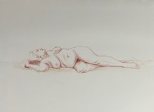 Brown - Reclining Nude