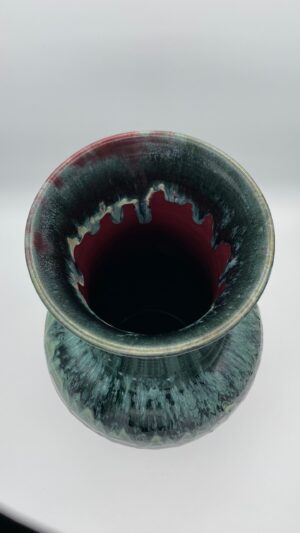 Gilpin - Green/Black Vase