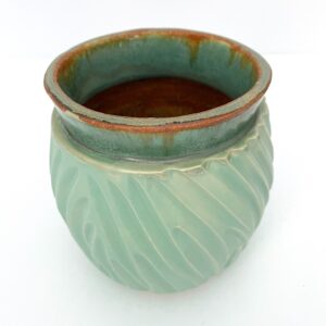 Antiqued Carved Vase