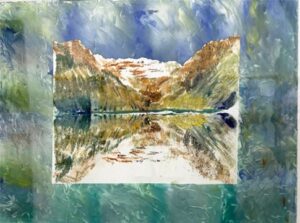 Bow Lake Reflection 7