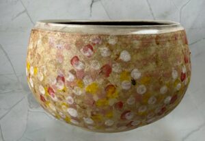 Pointillist Inspired Bowl Pointillist Inspired Bowl #17