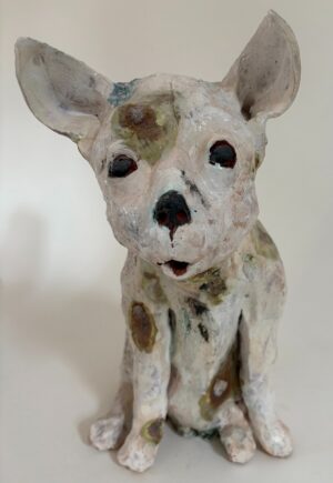 Polenberg - White Dog With Spots Polenberg - White Dog With Spots