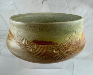 Yellow Carved Bowl Yellow Carved Bowl #14