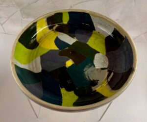 Green And Blue Bowl Plate Green and Blue Bowl Plate #9