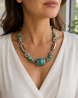 Turquoise Statement Necklace Turquoise Statement Necklace