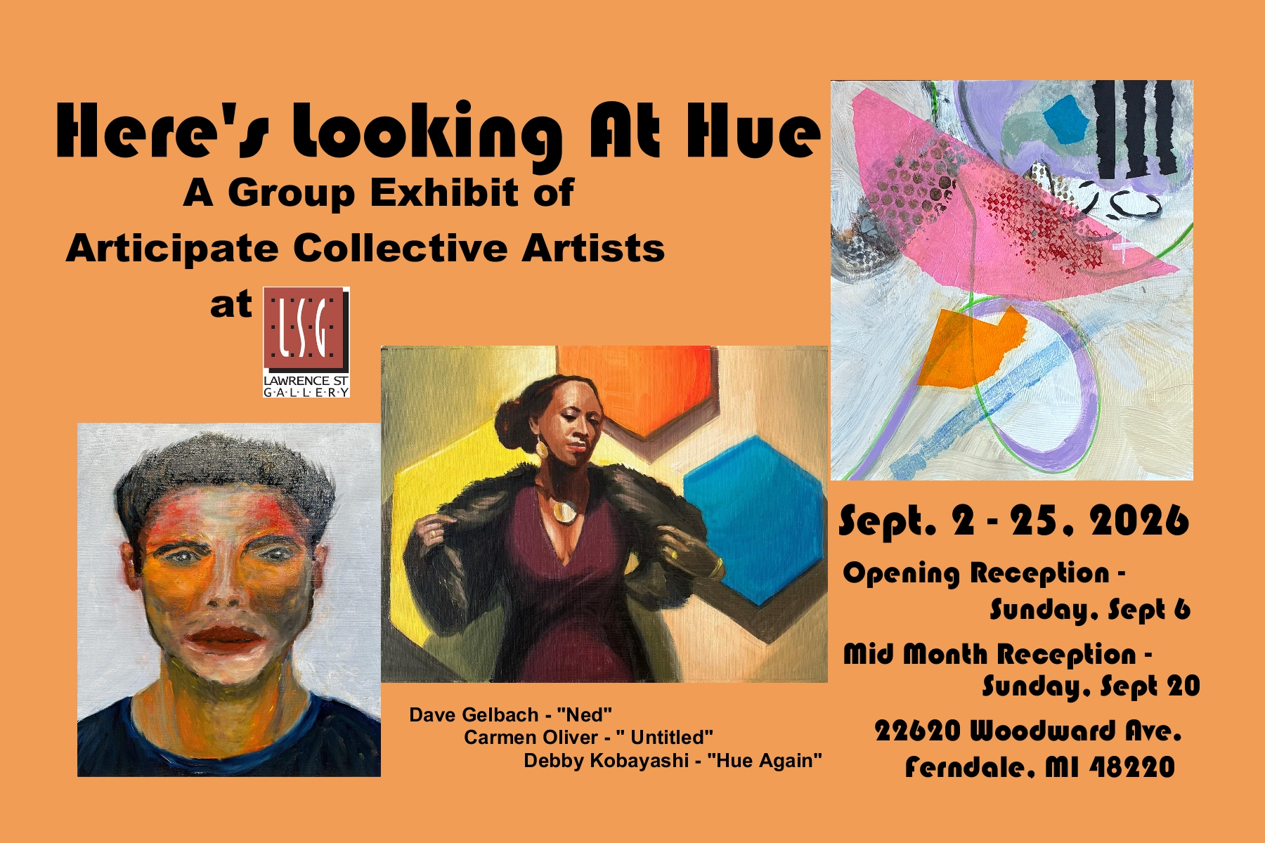 Articipate Artistsfront Postcard September 2026 Here's Look at Hue by The Articipate Collective