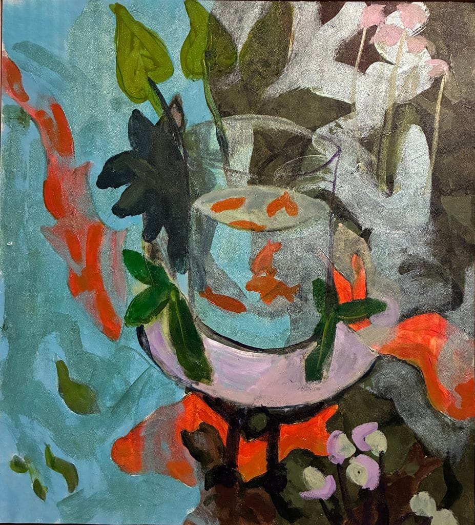 Kobayashi Deborah Fish Bowl Garden Acrylic X $ Jpg September 2026 Here's Looking at Hue by The Articipate Collective