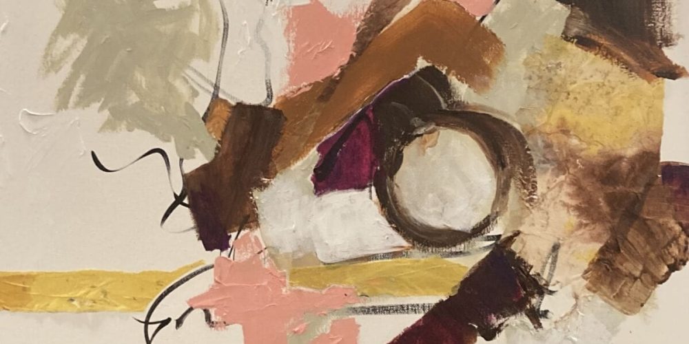 Jeri Magid Hold On Acrylic Mixed Media 18x24 $200